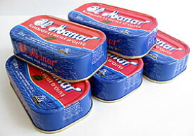 チュニジア産 オイルサーディン　缶詰（いわしのオリーブオイル漬）Oil Sardine in Olive Oil 125g (El Manar, Tunisia)　いわし　防災　非常食　備蓄　常備　保存食　海外産　輸入　万博　EXPO2025　チュニジアパビリオン