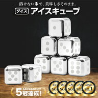 ＼日経トレンディ掲載／ ダイスキューブ アイスキューブ ステンレス 氷 溶けない氷 ステンレス氷 父親 誕…