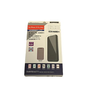 iPhone 12 Pro Max�p �����ی�K���X(�u���[���C�g�J�b�g�E�S�ʋz��)