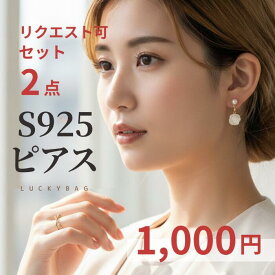 ＼本日PT5倍／【送料無料●リクエストOK福袋】ピアス 2点福袋 福袋 2025 レディース アクセサリー ピアス2点入り 訳あり アウトレット お試し お得 おしゃれ 大人 上品 シンプル オフィス きれいめ 大人カジュアル 可愛い プレゼント 2026 夏 秋 冬 結婚式 お出かけ