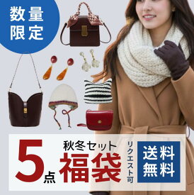 PT10倍●5日限定【5点セット福袋】秋 売れ残り 福袋 SALE●リクエストOK！先行 福袋 2025 2026 秋 冬 ネタバレ セット レディース 訳アリ 訳あり 3000円 アクセサリー 帽子 バッグ ショルダーバッグ 髪飾り ピアス S925 プレゼント セール