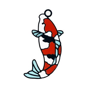 ステンドグラス 風 ミニ ブックマーカー 【 JAPAN 】( 富士山 / 桜 / 鳥居 / お 城 / 招き猫 / だるま / こけし / 雷門 / 舞妓 / 錦鯉 / 柴犬 ) 伝統 日本 金属 ステンレス 銅 しおり おしゃれ スタイリ