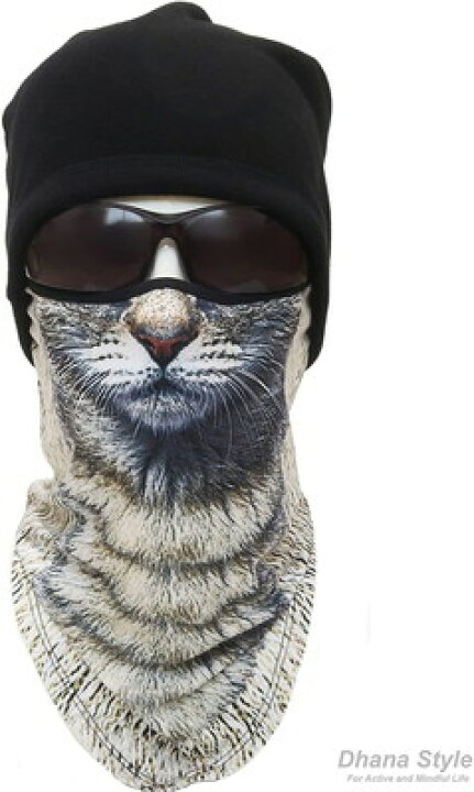 楽天市場】動物柄 ハーフマスク フェイスマスク 3D プリント アニマル マスク 速乾 フェイスカバー ネックガード Animal Face Mask  サバゲー 自転車 バイク アウトドア コスプレ 猫 : ファインドショップ