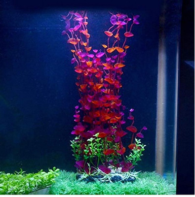 人工観葉植物 水槽オブジェ 人工水草 アクアリウム オーナメント 金魚 観賞魚飾り 生き生きとした色 プラスチック植物 DIY材料 癒し水景 |  ファインドショップ
