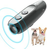 犬 無駄吠え防止 グッズ 超音波吠え防止器具 しつけ むだぼえ禁止 犬の訓練用 3つの調整モード USB充電式 携帯式 夜泣き対策 安全無害 LED インジケータ
