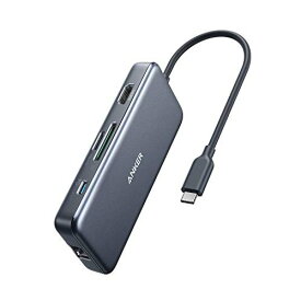 【P12倍_お買い物マラソン】PowerExpand+ 7-in-1 USB-C PD イーサネット ハブ 4K対応 HDMI出力ポート60W出力 Power Delivery USB-Cポート イーサネット USB-A ポート microSD SDカード スロット MacBook Pro ChromeBook テレワーク リモート 在宅勤務