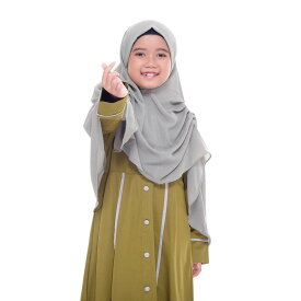 ヒジャブHana Kids Hijab Instant Kids Veil School Hijab Crepe Fabric 8-12 yo ヒジャブ キッズ ジュニア 女の子 女子 子ども こども 子供 ピンク 白 ホワイト ブラック 黒 オレンジ おしゃれ 可愛い かわいい 礼拝 服