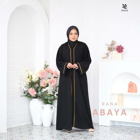 ムスリムロングドレス-Rana Long Dress Muslim Abaya Woman Dress Maxi Dress Woman Brief Style Muslim Abaya Indonesia Styleドレス エレガント 女性 礼拝 礼拝服 ムスリム イスラム教 宗教 民族衣装 高級感