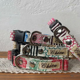 お試し首輪☆第51弾 1.5cm幅Japonシリーズ　カラー 首輪 くびわ