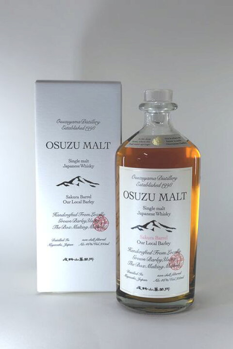 楽天市場】尾鈴山蒸留所OSUZU MALT（オスズモルト）700ml 46  