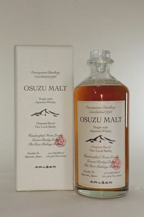 楽天市場】尾鈴山蒸留所OSUZU MALT（オスズ モルト）700ml 59°Chestnut  