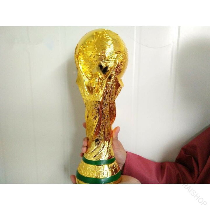 楽天市場】カタール ワールドカップ W杯 トロフィー レプリカ 27cm 