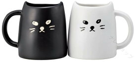 マグカップ 黒ねこ かわいい 食器 コップ カップ 陶器 カフェ用品 キッチン雑貨 ギフト プレゼント 贈り物 おしゃれ 収納 軽量 電子レンジ対応 食洗機対応 磁器 コーヒーカップ 紅茶カッ