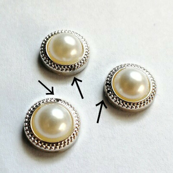 楽天市場】【 直径11mm / 8個 】 アイボリー アンティークボタン風  