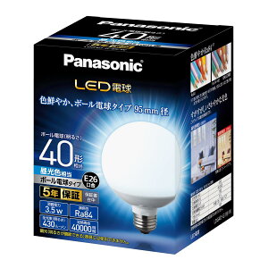 �p�i�\�j�b�N LED�d�� �������a26mm �d��40�`���� �����F����(3.5W) ��ʓd���E�{�[���d���^�C�v 95mm�a ���O���Ή� LDG4DG95W