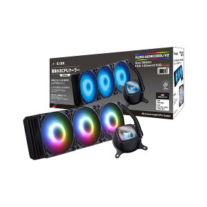 ���l�u�� ���� CPU�N�[���[ LED ���f�� 360mm (120mm PWM�t�@��×3) ASETEK �����W�G�[�^�[���� KURO-AIOWC360L/V2