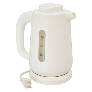 �I�[��(OHM) �d�C�P�g�� ���ڂ�ɂ����\�� �P�g�� �������� kettle ���� 1L ���b�I�[���d�@ COK-WSK800A-W 08-3337