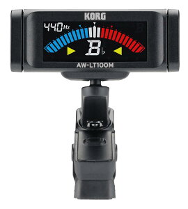 KORG 100���ԘA���쓮 �ǌ��y��p �N���b�v�`���[�i�[ AW-LT100M �J ���[�\�� �P4�d�r1�{ �y�� �R���p�N�g