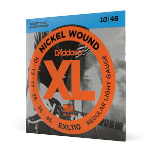 D�fAddario �G���L�M�^�[�� XL Nickel .010-.046 EXL110 �y�� �� �� �K �i�z