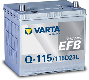 VARTA(�o���^) Dynamic EFB Q-115/115D23L ���Y�ԗp�o�b �e �� �[ �A�C�h�����O�X��/�[�d�����/�W���� ���� ���� �؁E�����e�i���X�t�� �[�� Q-100/Q-105�݊�