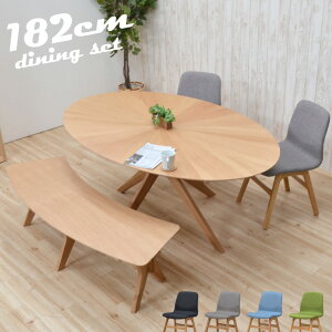 _CjOe[uZbg 4_Zbg ȉ~ 182cm 4l| 4lp sbkt182-4-pani341ok CX2r 160cmx`1  o[Xg i`I[NF/NA-OAK _ I[o  NXr ۃe[u