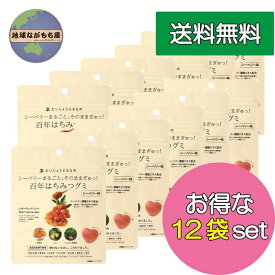 《 12袋セット 》 たかくら新産業 だいじょうぶなもの 百年はちみつグミ シーベリー味 49g×12袋セット ギルトフリー 安心おやつ ミニギフト 送料無料
