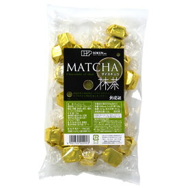 【秋冬限定商品】 創健社 ダイスチョコ 抹茶 120g ひとくちサイズ 粗製糖 使用 香料不使用 抹茶ラテ