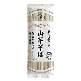 自然芋そば 山芋そば 200g 創健社 自然薯 国産 そば粉 自社製粉 山芋粉 海藻 越後 名水 じねんじょ