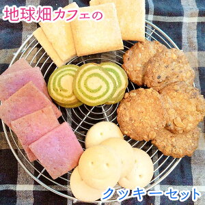 地球畑カフェのクッキーセット化学調味料・保存料無添加乳製品・卵・白砂糖不使用地球畑オリジナル手作りスイーツオーガニックマクロビヴィーガン焼き菓子ギフト贈り物