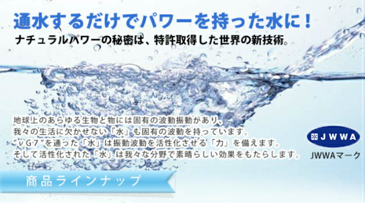 楽天市場】量子水 νG-1L（ニュージーワンエル）元付タイプ 333コア 6