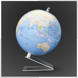 【日本製 地球儀 インテリア】部屋に飾ってかわいい地球儀 12cm 行政 小型地球儀WS（スチール台）