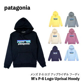 patagonia パタゴニア パーカー Men's P-6 Logo Uprisal Hoody メンズ P-6 ロゴ アップライザル フーディ 39622 S M L XL カジュアル 長袖 プルオーバー ロゴ