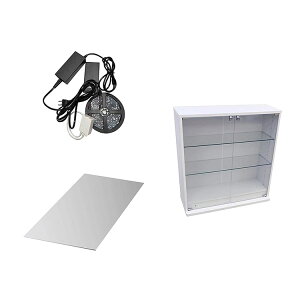 �n���Ƌ� �R���N�V�������b�N DIO �f�B�I ���C�h ���[�^�C�v �{�� ���t �w�ʃ~���[+LED�t�� NEW �R���N�V�����P�[�X �K���X�P�[�X �f�B�X�v���C���b�N ( ��90cm ���s18cm ����81cm �^�C�v ��^ �z��