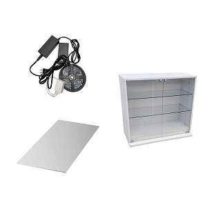 �n���Ƌ� �R���N�V�������b�N DIO �f�B�I ���C�h ���[�^�C�v �{�� ���t �w�ʃ~���[+LED�t�� NEW �R���N�V�����P�[�X �K���X�P�[�X �f�B�X�v���C���b�N ( ��90cm ���s28cm ����81cm �^�C�v ���^ �z��