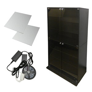 �n���Ƌ� �R���N�V�������b�N DIO �f�B�I ���C�h �n�C�^�C�v �J���� ���t �w�ʃ~���[ LED�t�� �Z�b�g �R���N�V�����P�[�X �K���X�P�[�X �f�B�X�v���C���b�N ( ��90cm ���s38cm ����160cm �^�C�v �[