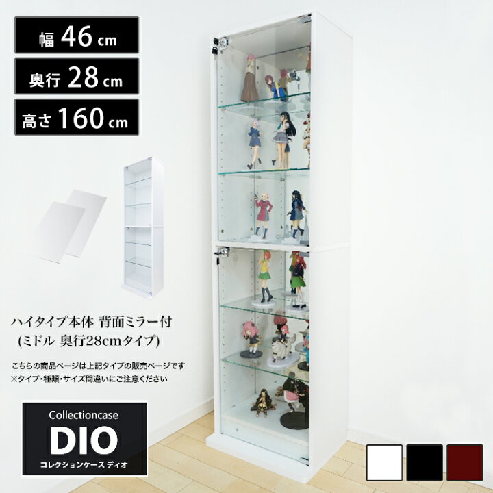 楽天市場】地球家具 コレクションラック DIO ディオ 本体 鍵付 NEW 