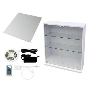 �n���Ƌ� �R���N�V�������b�N DIO �f�B�I ���C�h ���[�^�C�v �{�� ���t �w�ʃ~���[+LED�t�� NEW �R���N�V�����P�[�X �K���X�P�[�X �f�B�X�v���C���b�N ( ��90cm ���s18cm ����81cm �^�C�v ��^ �z��