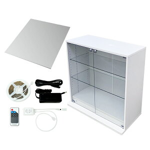 �n���Ƌ� �R���N�V�������b�N DIO �f�B�I ���C�h ���[�^�C�v �{�� �J���� ���t �w�ʃ~���[+LED�t�� �R���N�V�����P�[�X �K���X�P�[�X �f�B�X�v���C���b�N ( ��90cm ���s38cm ����81cm �^�C�v �[�^ 