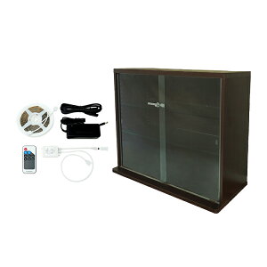 [����] �n���Ƌ� �R���N�V�������b�N DIO �f�B�I ������ ���C�h ���[�^�C�v �{�� ���t LED�t�� NEW �R���N�V�����P�[�X �K���X�P�[�X �f�B�X�v���C���b�N ( ��90cm ���s38cm ����83.5cm �^�C�v �[�^ 