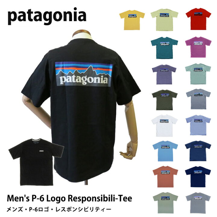 楽天市場】patagonia パタゴニア Tシャツ メンズ・P-6ロゴ・レスポン  