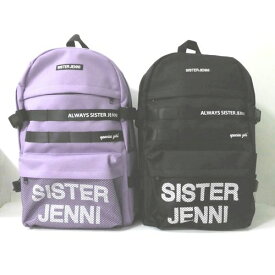 【SALE 30%OFF】SISTER JENNI sister jenniシスタージェニィ【鞄 バッグ リュック】【2020春夏】メッシュポケットロゴプリントリュック 02101505