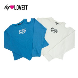 (30％OFF)(23ss)バイ ラビット(by LOVEiT)肩あきTシャツ-1215【140cm|150cm|160cm】【メール便OK】