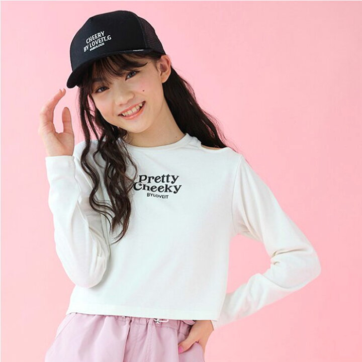 楽天市場】(30％OFF)(23ss)バイ ラビット(by LOVEiT)肩あきTシャツ 