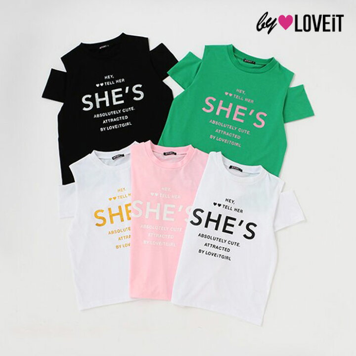 楽天市場】(30％OFF)(23ss)バイ ラビット(by LOVEiT)両肩開き箔 