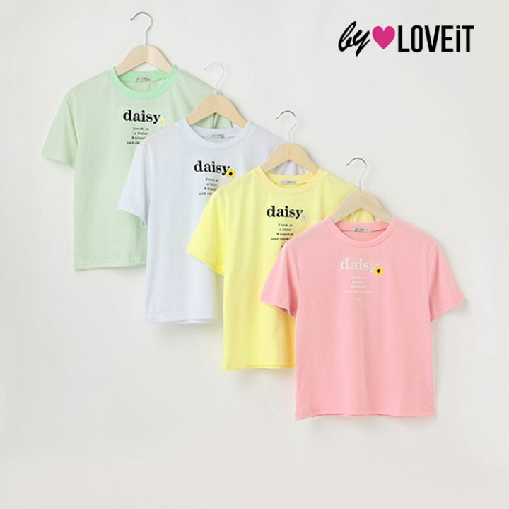 楽天市場】(30％OFF)(23ss)バイ ラビット(by LOVEiT)デイジーテキストT 