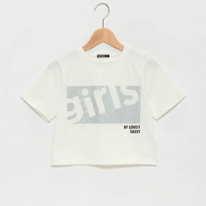 楽天市場】(30％OFF)(24ss)バイ ラビット(by LOVEiT)girlsロゴTシャツ 