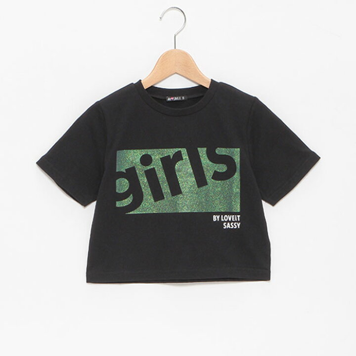 楽天市場】(30％OFF)(24ss)バイ ラビット(by LOVEiT)girlsロゴTシャツ 