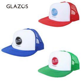(21SS)GLAZOS（グラソス）GLZSロゴメッシュキャップ-1411(56-60cm)【宅配便】