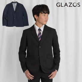 (10％OFF)GLAZOS（グラソス）【セットアップ】スリムスーツセットアップ-3606【140cm〜170cm】【宅配便】