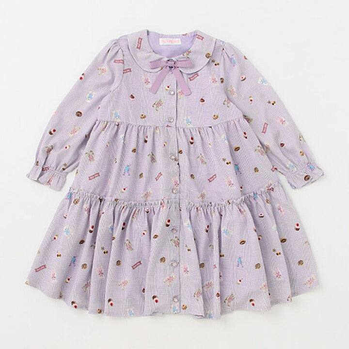 楽天市場】(30％OFF)（22aw）mezzo piano（メゾピアノ）クマチェック柄 